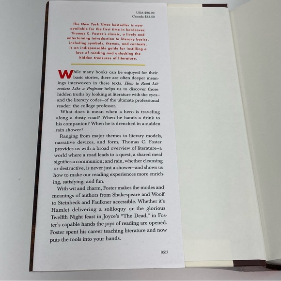 NWT How to Read Literature Like a Professor A Lively and Entertaining Guide - Picture 5 of 13